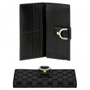 Noir Gucci Continental Ornement Anneau Portefeuille D Collection